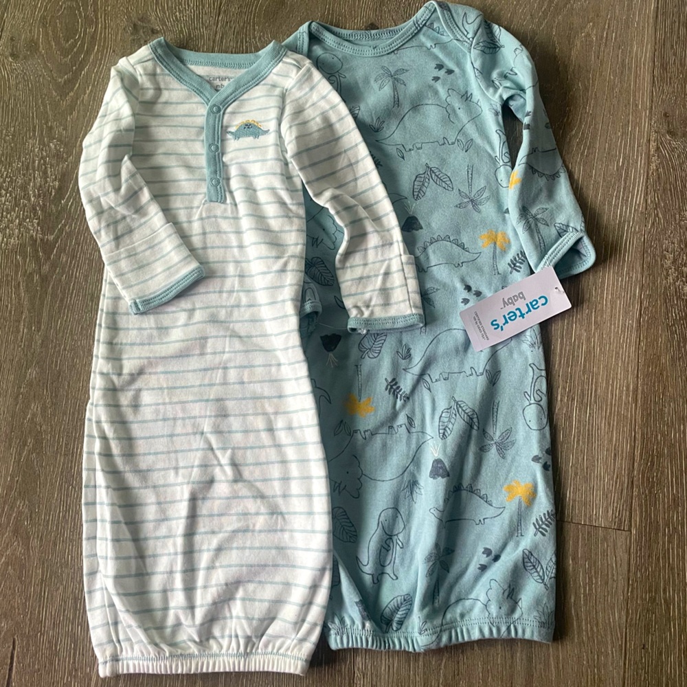 Carter’s Sleeper Gowns NWT